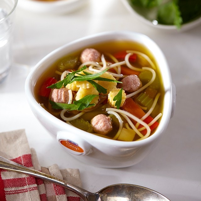 Wat voor soep zouden we vandaag hebben?